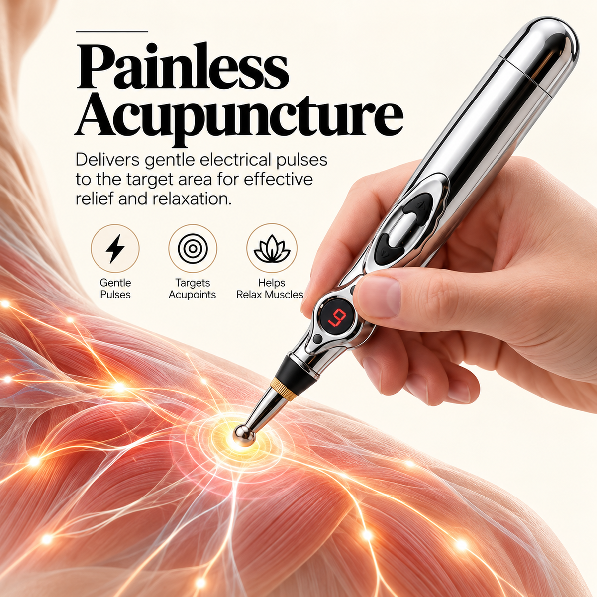 Barenza AccuZen - Advanced Acupoint Wellness Device